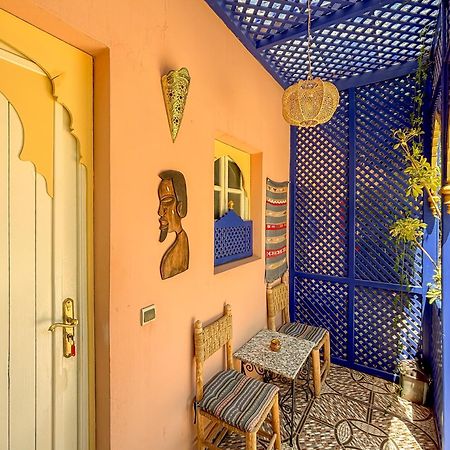 マラケシュ Le Bleu Houseヴィラ エクステリア 写真