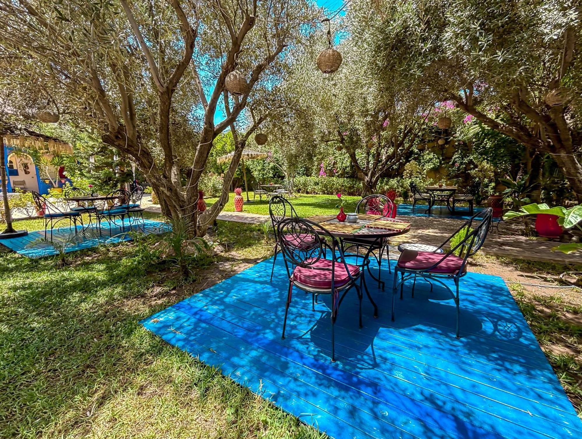 マラケシュ Le Bleu Houseヴィラ エクステリア 写真
