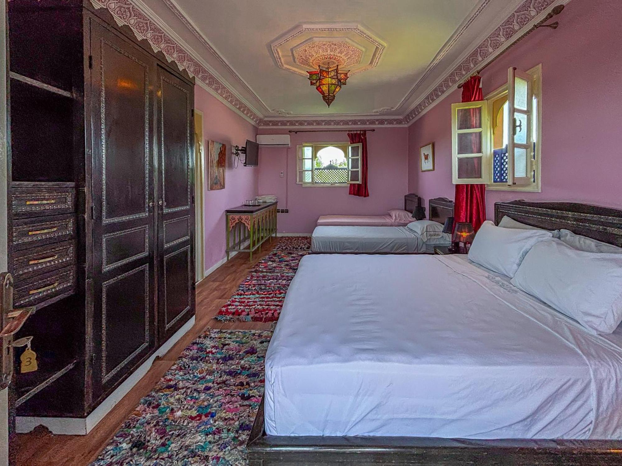 マラケシュ Le Bleu Houseヴィラ エクステリア 写真